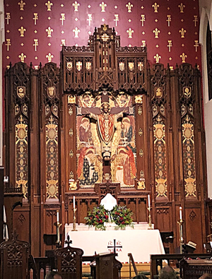 Interior of St. John's, Savannah